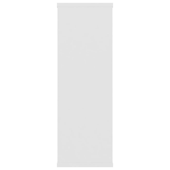 Mensole a Muro Bianche 104x20x58,5 cm in Legno Multistrato 800324