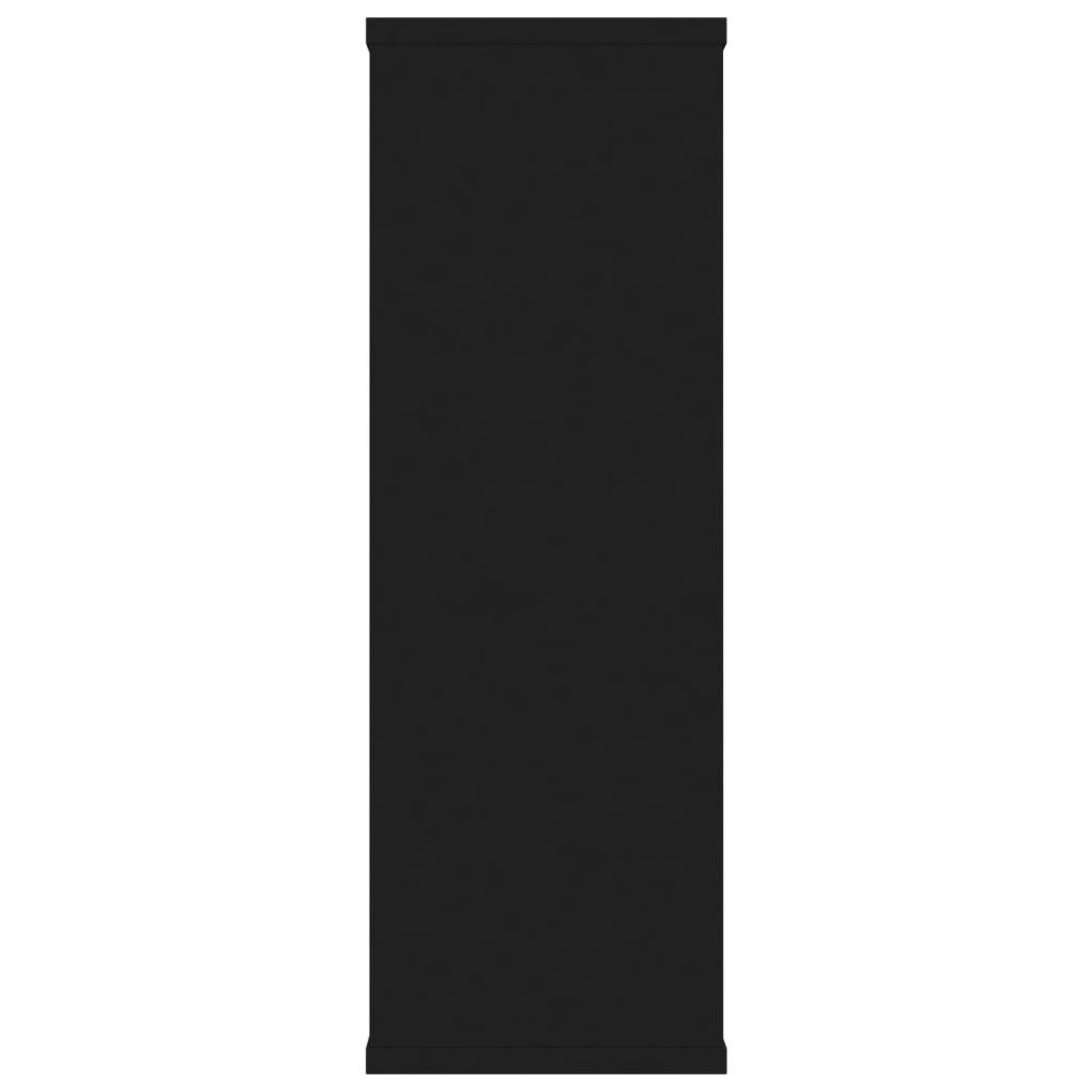 Mensole a Muro Nere 104x20x58,5 cm in Truciolato cod mxl 33624