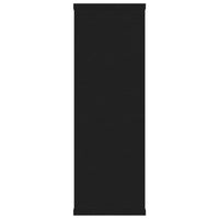 Mensole a Muro Nere 104x20x58,5 cm in Truciolato cod mxl 33624