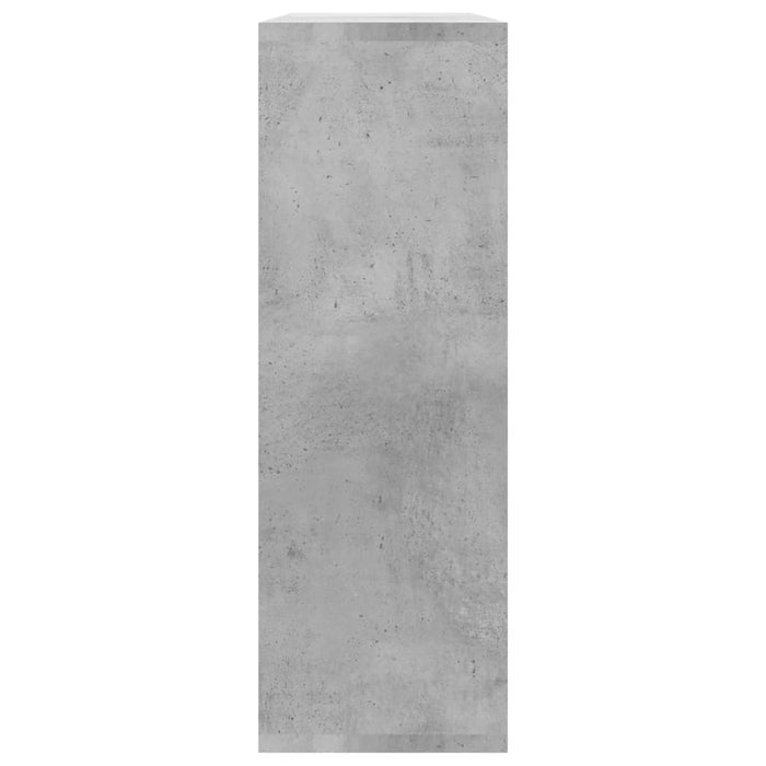 Mensole a Muro Grigio Calcestruzzo 104x20x58,5 cm in Truciolato cod mxl 33495