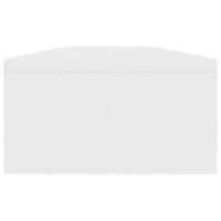 Supporto per Monitor Bianco 100x24x13 cm in Legno Multistrato 800333