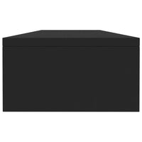 Supporto per Monitor Nero 100x24x13 cm in Legno Multistrato 800334