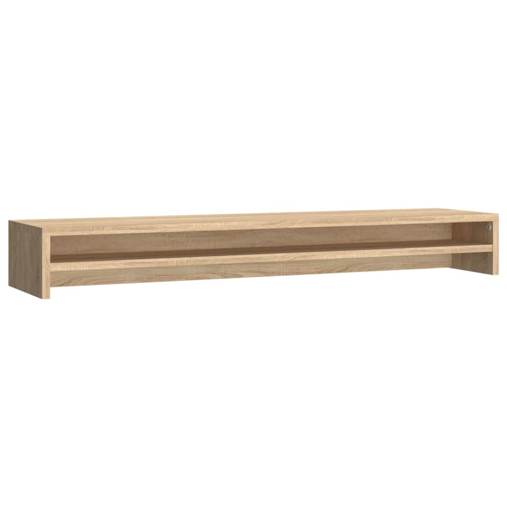 Supporto Monitor Rovere Sonoma 100x24x13 cm Legno Multistrato 800336