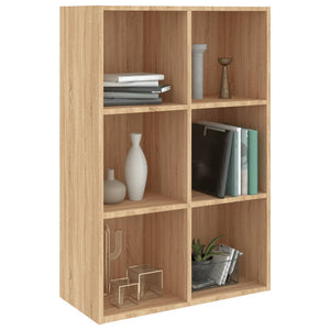 Libreria/Credenza Rovere Sonoma 66x30x98 cm Legno Multistrato 800345