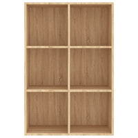 Libreria/Credenza Rovere Sonoma 66x30x98 cm Legno Multistrato 800345