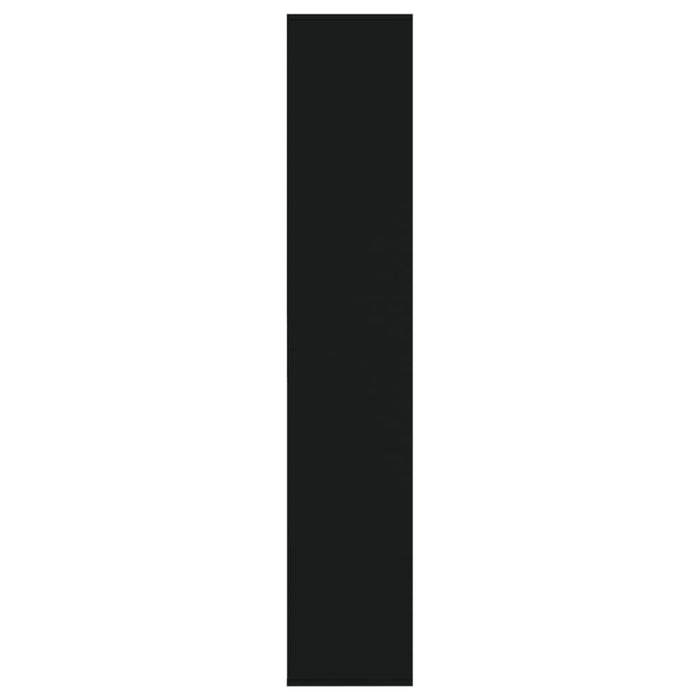 Scarpiera Nera 54x34x183 cm in Truciolato cod mxl 53675