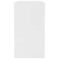 Scrivania Bianca 90x40x72 cm in Legno Multistrato