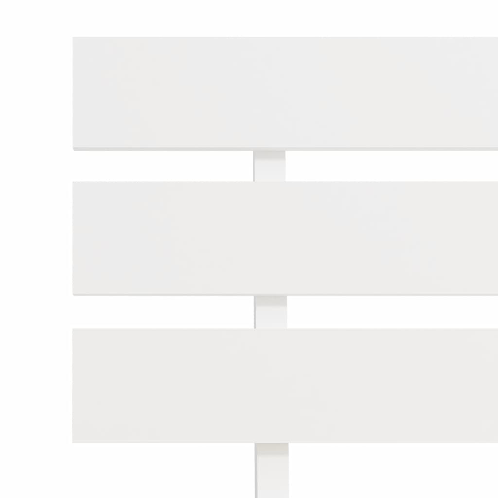 Giroletto senza Materasso Bianco 140x200 cm Legno Massello Pino 283157