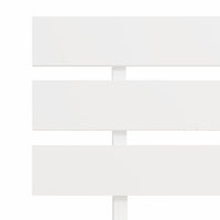 Giroletto senza Materasso Bianco 140x200 cm Legno Massello Pino 283157