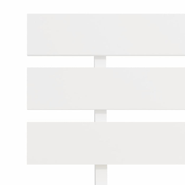 Giroletto senza Materasso Bianco 140x200 cm Legno Massello Pino 283157