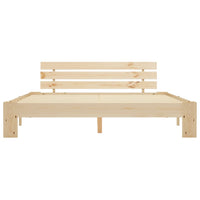 Giroletto senza Materasso 180x200 cm in Legno Massello di Pino 283165