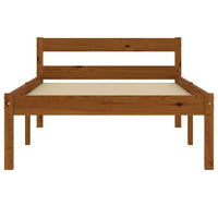 Giroletto senza Materaso Ambrato in Legno di Pino 100x200cm 283209