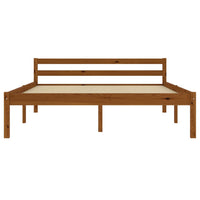 Giroletto senza Materaso Ambrato in Legno di Pino 120x200 cm