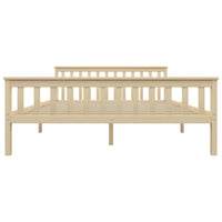 Giroletto senza Materasso-Struttura Letto Naturale 160x200 cm Legno di Pino