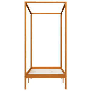 Giroletto a Baldacchino Marrone Miele Massello Pino 90x200 cm