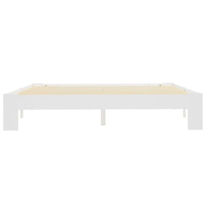 Giroletto Bianco in Legno Massello di Pino 160x200 cm cod mxl 63914