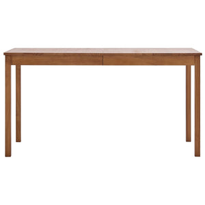 Tavolo da Pranzo Marrone Miele 140x70x73 cm in Legno di Pino 283398