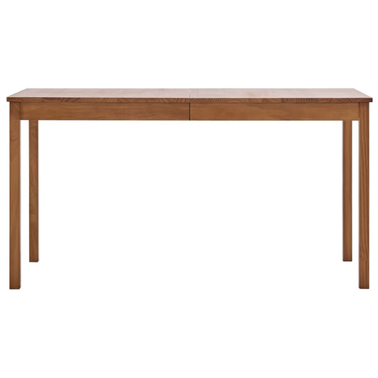 Tavolo da Pranzo Marrone Miele 140x70x73 cm in Legno di Pino 283398