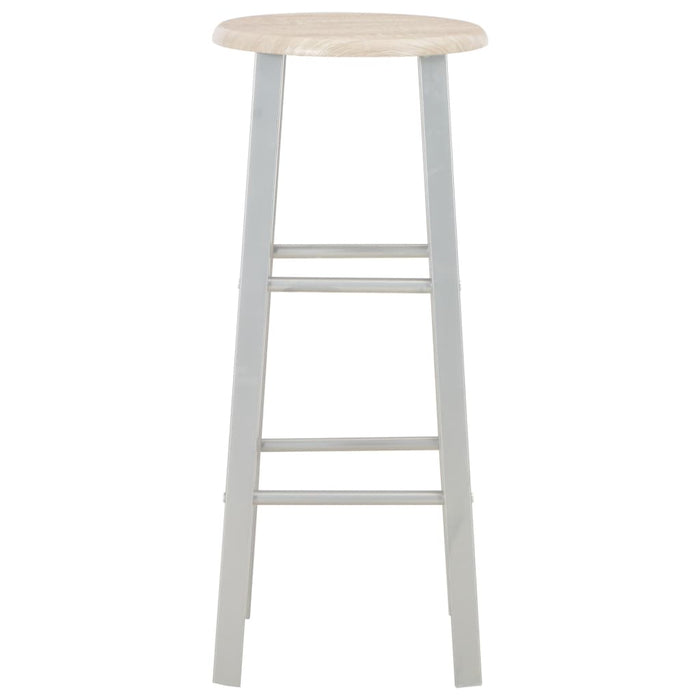 Set da Bar 3 pz in Legno e Acciaio 284398