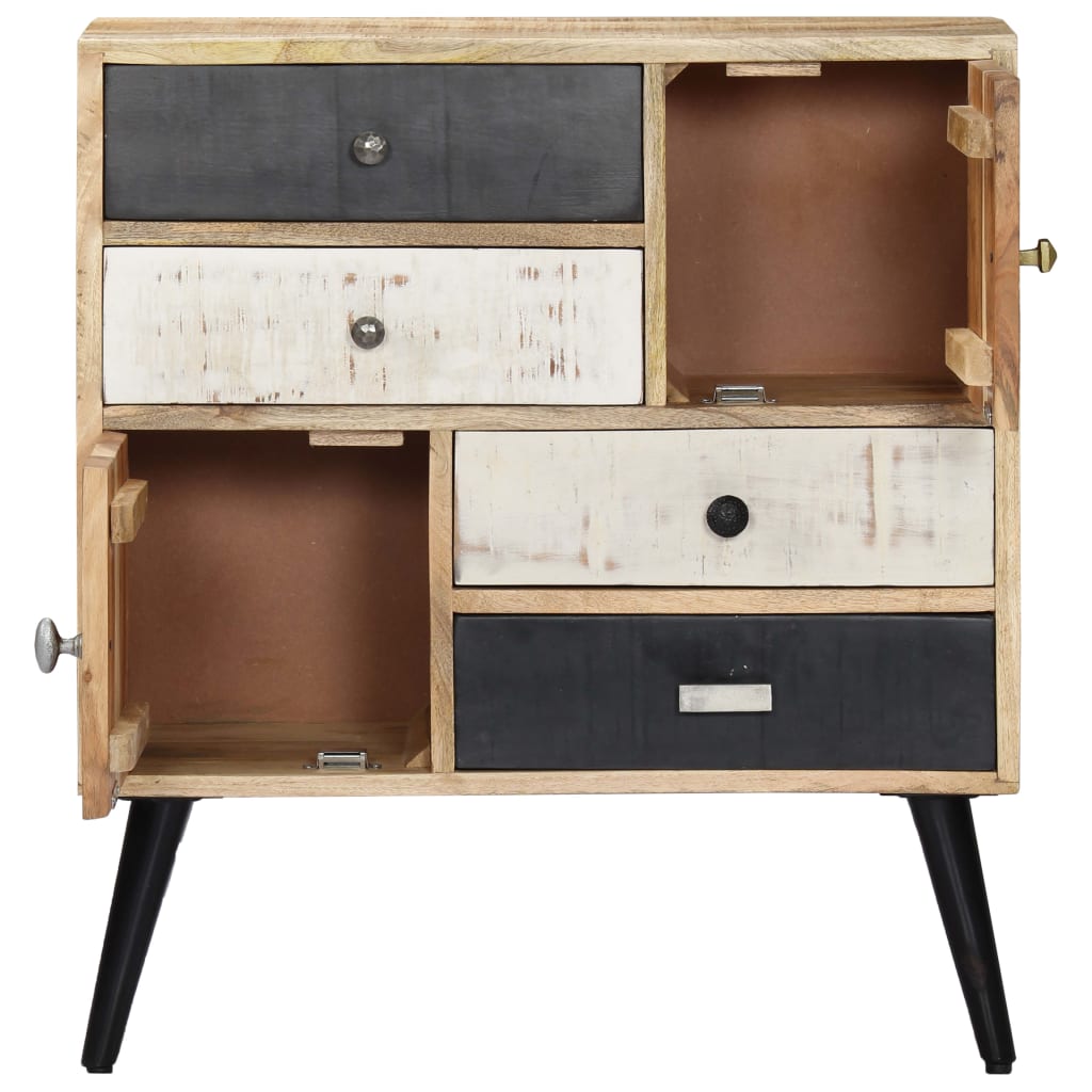 Credenza 70x30x78 cm in Legno Massello di Mango cod mxl 6073