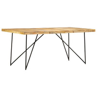 Tavolo da Pranzo 180x90x76 cm in Legno Massello di Mango 282880