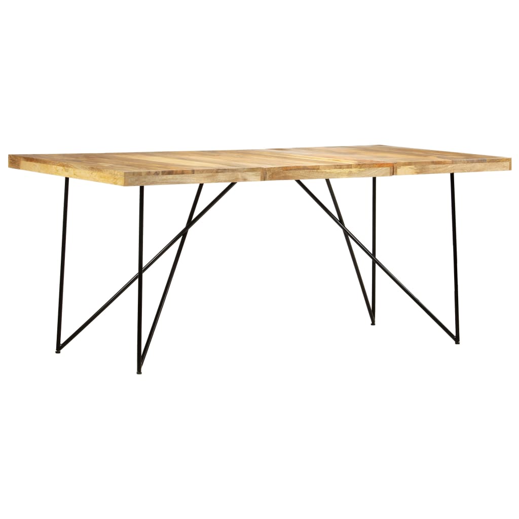Tavolo da Pranzo 180x90x76 cm in Legno Massello di Mango 282880