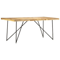 Tavolo da Pranzo 180x90x76 cm in Legno Massello di Mango 282880