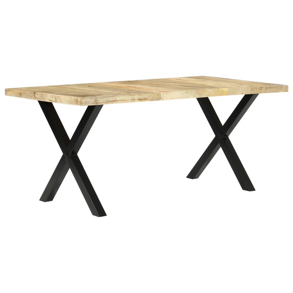 Tavolo da Pranzo 180x90x76 cm in Legno Massello di Mango 283780