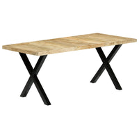 Tavolo da Pranzo 180x90x76 cm in Legno Massello di Mango 283780