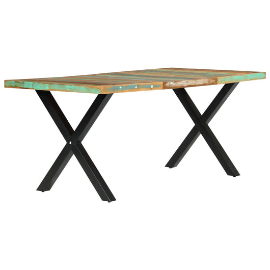 Tavolo da Pranzo 180x90x76 cm in Legno Massello di Recupero 283782