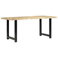 Tavolo da Pranzo 180x90x76 cm in Legno Massello di Mango 283784