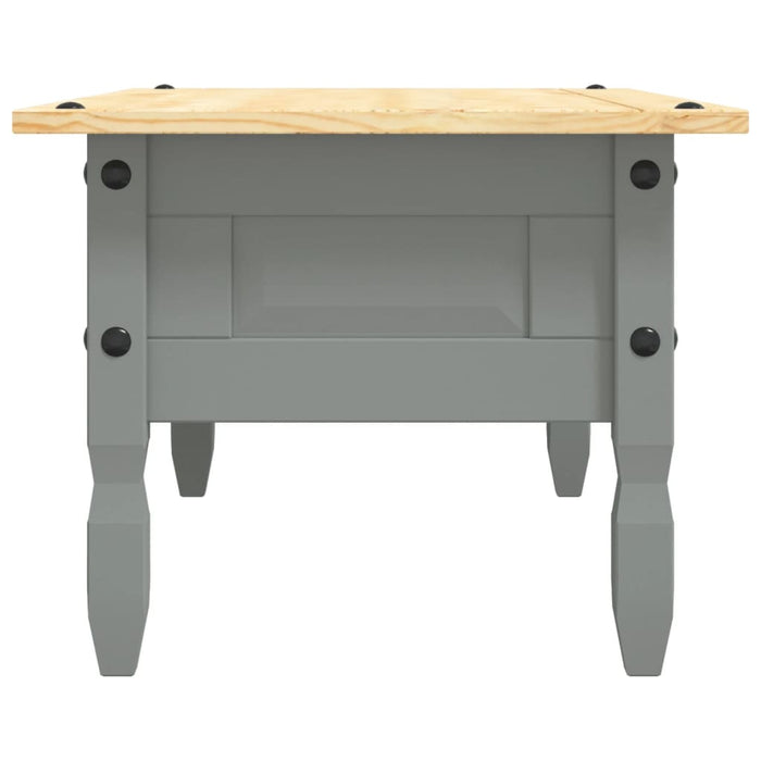 Tavolino Caffé Pino Messicano Corona Range Grigio 100x55x44 cm 282625