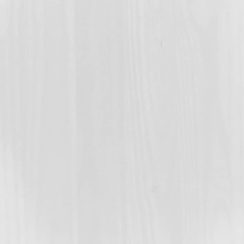 Tavolino Caffé Pino Messicano Corona Range Bianco 100x55x44 cm 282626