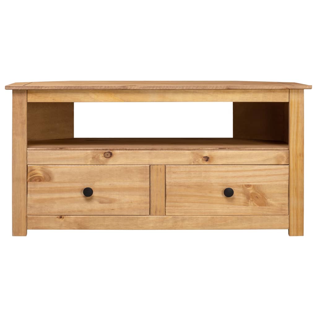Mobile Porta TV-Mobile per TV-Credenza TV Angolare 93x49x49 cm Pino Massello Panama Range
