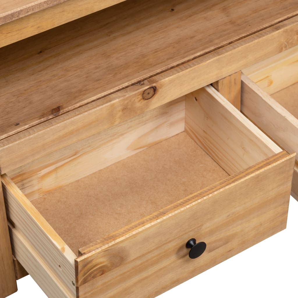 Mobile Porta TV-Mobile per TV-Credenza TV Angolare 93x49x49 cm Pino Massello Panama Range