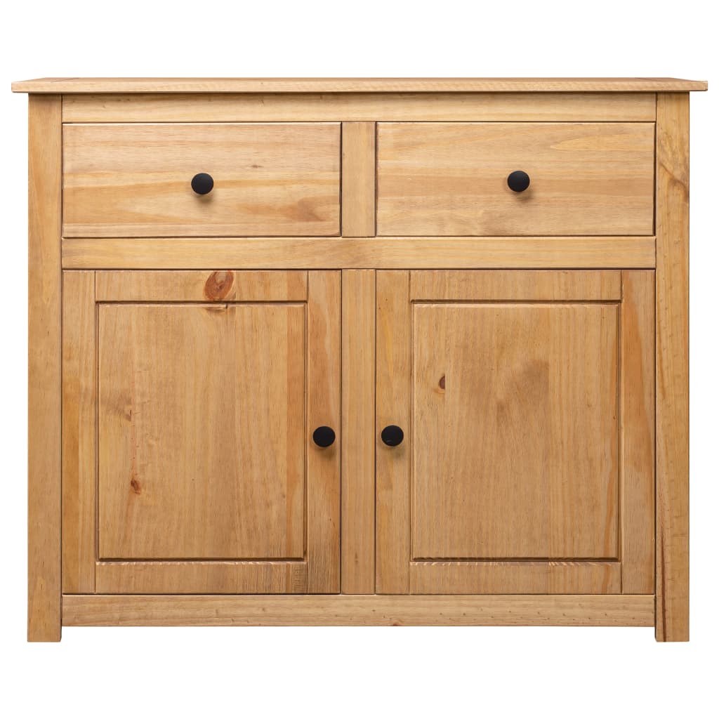 Credenza 93x40x80 cm in Legno Massello di Pino Panama Range cod mxl 14413