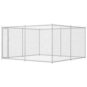 Gabbia per cuccia da esterno Box per cani da esterno per cani 383 x 383 x 185 cm 02_0000462