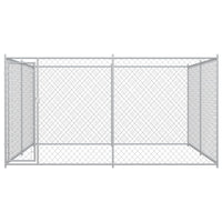 Gabbia per cuccia da esterno Box per cani da esterno per cani 383 x 383 x 185 cm 02_0000462