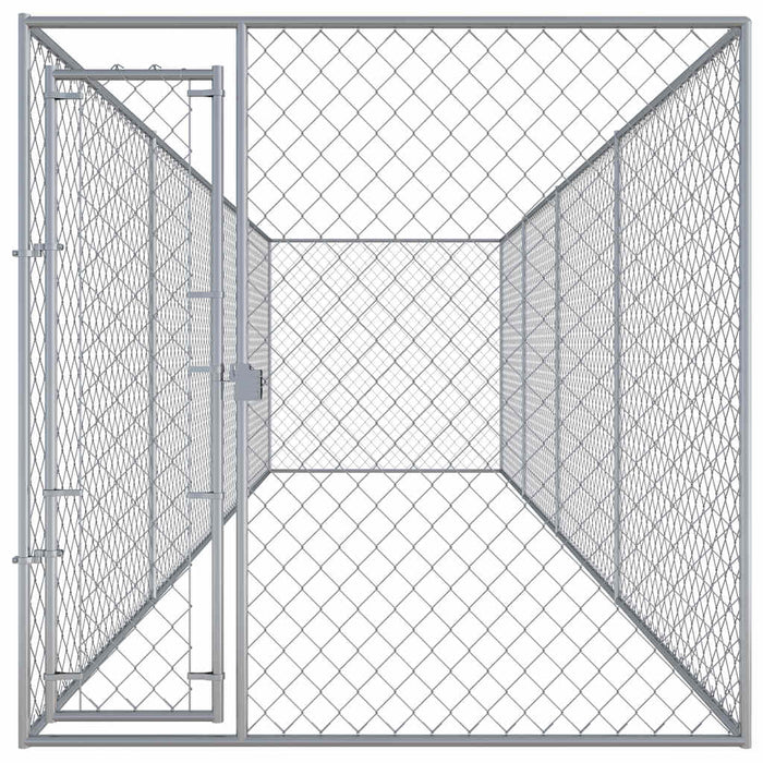 Recinzione per Cani da Esterno 760x192x185 cm 145030