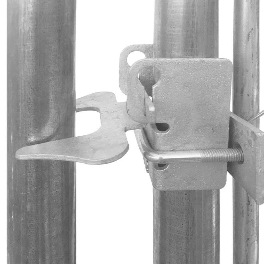 Cuccia da esterno gabbia recinto per animali box per cani da esterno 760 x 192 x 185 cm 02_0000360