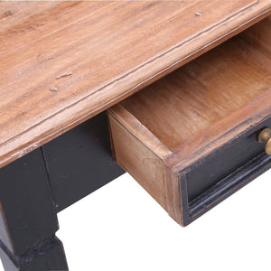 Scrivania con Cassetti 90x50x101 cm in Legno Massello di Mogano 283910