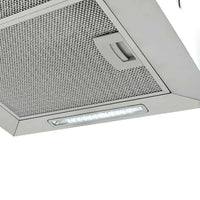 Cappa da Cucina ad Isola Sospesa LCD con Sensore 55 cm Acciaio 51020