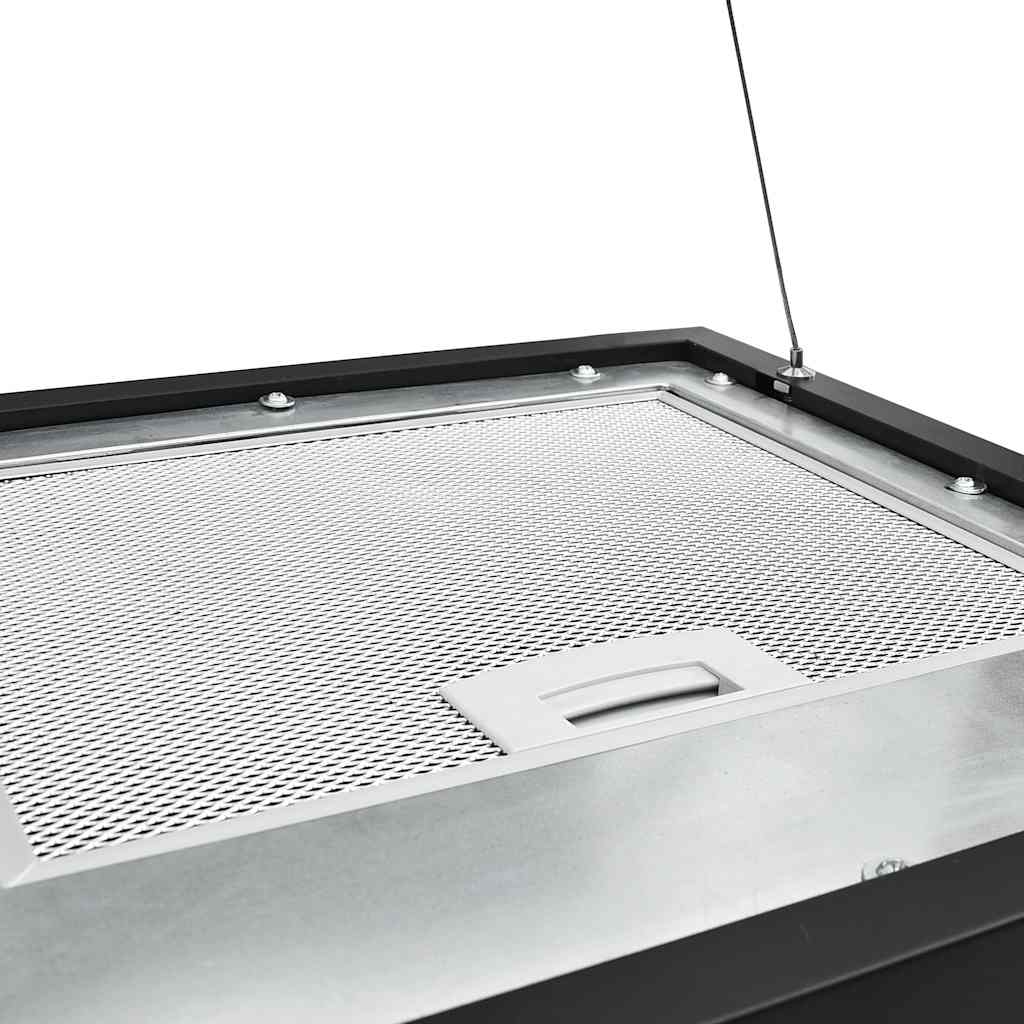 Cappa da Cucina ad Isola Sospesa LCD Sensore 37 cm in Acciaio   cod mxl 13185