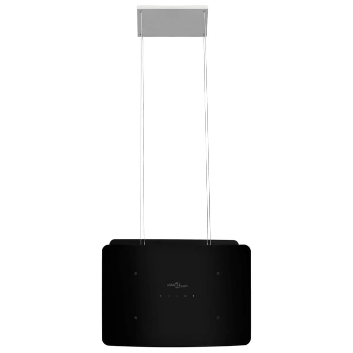 Cappa sospesa con display LCD touchscreen 55 x 37 x (62-137) cm vetro temperato nero 02_0005849