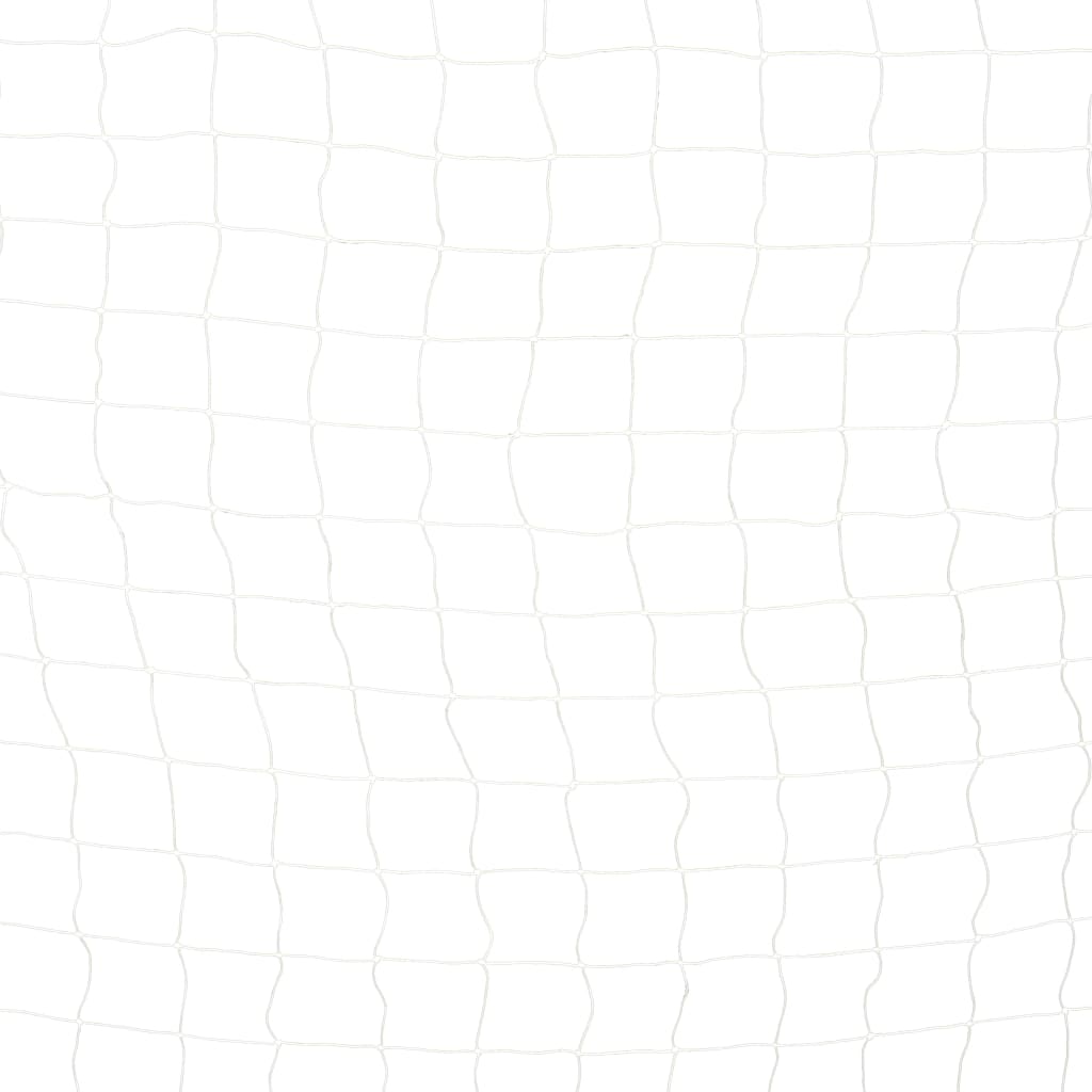 Porta da Calcio 300x160x90 cm in Metallo Bianco e Nero 91953