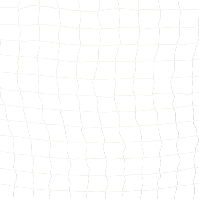 Porta da Calcio 300x160x90 cm in Metallo Bianco e Nero 91953