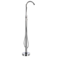 Rubinetteria a Colonna per Vasca da Bagno Acciaio Inox 118,5 cm 145091
