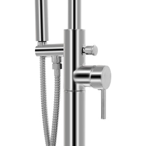 Rubinetteria a Colonna per Vasca da Bagno Acciaio Inox 118,5 cm cod mxl 40279