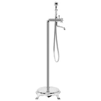 Rubinetto per vasca da bagno su supporto in acciaio inox 995 cm argento 02_0003478