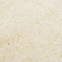 Tappeto Shaggy per Area Crema 120 x 160 cm Polietilene 285072